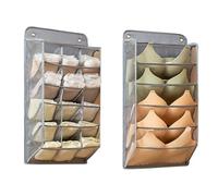 Rtppyakk 15/5 compartiments pour soutien-gorge, sous-vêtements, armoire, chaussettes, vêtements, sac à suspendre au mur, boîte de rangement pour vêtements, sac B