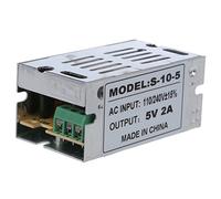Rtppyakk Bloc d'alimentation à découpage AC 110-240 V vers DC 5 V S-A10-05