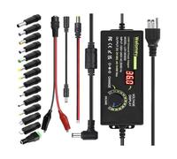 Rtppyakk Bloc d'alimentation universel 3-36 V 4 A 144 W 3 V 5 V 6 V 9 V 12 V 15 V 18 V 20 V 24 V 30 V 36 V réglable Circuit variable AC/DC Prise européenne