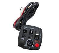 Rtppyakk Contrôleur de poignée de commutateur de moto pour démarrage électrique phare haut-parleur lumière d'avertissement interrupteur de contrôle du volume