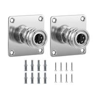 Rtppyakk Lot de 2 canons à mousse pour nettoyeur haute pression, raccord rapide 1/4, support automatique de canon à mousse, pression en acier inoxydable