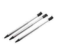 Rtppyakk Lot de 3 stylets en plastique noir argenté pour