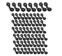 Rtppyakk Lot de 80 clips réutilisables pour tissu d'ombrage - Poignée de verrouillage robuste - Pinces en plastique pour tissu d'ombrage