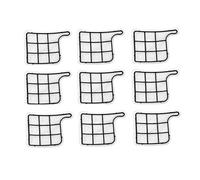 Rtppyakk Lot de 9 filtres de protection moteur pour aspirateur VK135 VK369