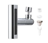 Rtppyakk Robinet cascade multifonction 4 en 1 pour évier de cuisine, adaptateur de rallonge de robinet de lavabo de salle de bain résistant aux éclaboussures