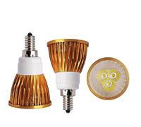 RTQAZWSXE, Lot de 10 ampoules LED for projecteur AC85-240 V GU10/E12/B22/E27/E14 3 W/4 W/5 W, MR16 DC12 V(Cold White 5w,E12 85-265V)