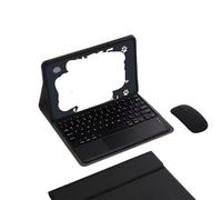 RTQAZWSXE YSJX Étui de Protection en Cuir for Clavier QWERTY Compatible avec Xiaomi 5/5Pro 11 Pouces Universel(Black+Touch Keyboard+Mouse)