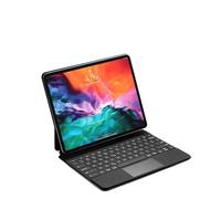 RTQAZWSXE YSJX QWERTY Backlight Touch Keyboard Ultra-Thin Protective Cover Suitable for iPad 11th/10th Generation 10.9-inch Universal(Noir)