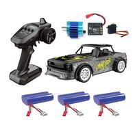 Rtr Brushless Plusieurs Batterie 2.4g 4wd Rc Car Led Light Drift Proportional Vehicles Model,Three Batteries