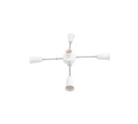 RTRCAGAKM Adaptateur de Photographie for Ampoule LED Domestique E27, séparateur de lumière Blanc, convertisseur réglable, Adaptateur d'ampoule Multiple E27(4plus1)