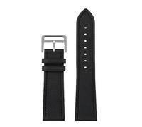 RTRCAGAKM Bracelet de montre adapté for la série for Hermes H, cadran carré, fin, orange, confortable, souple, 14 mm, 16 mm, 18 mm(Black Silver,20mm)