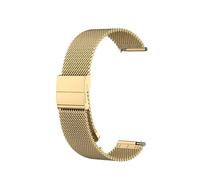 RTRCAGAKM Bracelet de montre en maille métallique for montre connectée for Huawei Watch GT 2 Pro GT2, compatible avec for Honor ES/for MagicWatch(Gold,20mm)