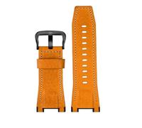 RTRCAGAKM Bracelet de montre for Casio adapté for G-SHOCK GST-210/W120L/S130L/S310 GST-B100 W300/400G Bracelet de montre cranté for homme 26 mm Accessoires(Yellow black clasp)