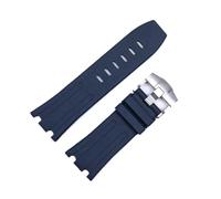 RTRCAGAKM Convient for Audemars et for Piguet Convient for Royal Oak Bracelet Convient for AP 15710 26470 Bracelet de montre de sport en caoutchouc de silicone 28 mm Accessoires de bracelet de montre(