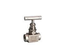 RTRCAGAKM Vanne à aiguille haute pression 304/316L 1/8" 1/4" 3/8" 1/2" 1" filetage femelle à travers plaque d'instruments (3/4", plaque traversante 316L)