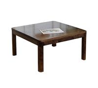 RTREADE Table Chauffante Kotatsu Ensemble, Table Kotatsu Carrée, Chauffage Tatami Kotatsu Table Tables Basses, Style Japonais Tables Kotatsu, pour Cuisine Salon Chambre Balcon(Coffee Color)