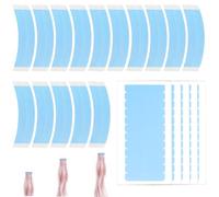 RTRTGS 20 pièces ruban d'extension de cheveux, bande adhesive extension cheveux, extension adhesif, ruban adhésif de remplacement pour extensions de cheveux, extension à bande, ruban de cheveux