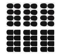 RTRTGS 48PCS Coussin Embouchure Saxophone, Patchs d'Embouchure Patch Saxophone Bec Saxophone Alto, Protege Bec Saxophone Tenor Protèges-bec Coussin Embouchure