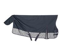 RTS 4087-160/150-165 Couverture pour Cheval Bleu Marine/Argent Taille 165 cm