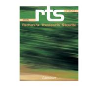 Rts recherche transport securite n 91 avriljuin 2006 - Collectif - Technique Et Documentation - broché - Livre