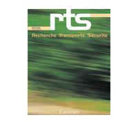 RTS : recherche - transports - sécurité Janvier-mars 2004 - Collectif - Technique Et Documentation - broché - Essai
