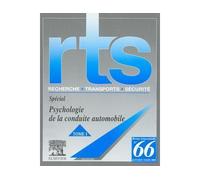 Rts recherche transports securite n 66 janviermars 2000 tom - Collectif - Lavoisier Industrie - broché - Livre