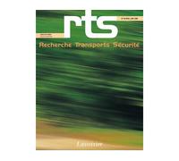 Rts recherche transports securite n 99 avriljuin 2008 - Collectif - Technique Et Documentation - broché - Livre
