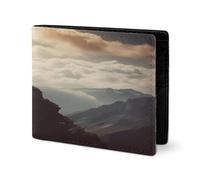 RTSEBVN Joli portefeuille en cuir sergé avec porte-cartes Fashio femme sur une montagne haut imprimé petit portefeuille adapté pour les voyages quotidiens, style, taille unique, portefeuille en cuir