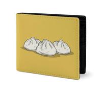 RTSEBVN Joli portefeuille en cuir sergé avec porte-cartes Fashio Trois petits pains Impression Petit portefeuille Convient pour les voyages quotidiens, style, taille unique, portefeuille en cuir sergé