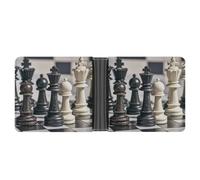 RTSEBVN Porte-cartes de crédit fin personnalisé en cuir pour homme et femme, Tirant d'eau, Taille unique, Moderne