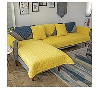 RTSFKFS Housses de Canape/Couvre Canape d'angle 3/2 Places Gris Protège Canapé Griffure Chat Chien Couverture de Canape avec Accoudoirs Antidérapant Protecteur Canapé (Color : B, Size : 70x70cm1pc)