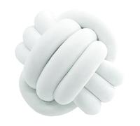 RTSFKFS Oreillers Doux avec nœud, Coussin Rond 20 27 35 cm for décoration de la Maison, Oreiller en Peluche, Oreiller Rond noué à la Main en Peluche(C28,S)