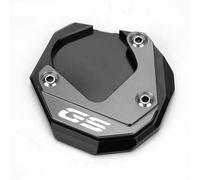 RTSMD Extension De Béquille Latérale De Moto, Coussinet D'agrandissement pour BMW G310GS 2018 - 2022, Plaque D'agrandissement De Pied Moto Side D'agrandissement Pied(Titane)