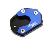 RTSMD Extension De Béquille Latérale pour Africa Twin XRV750 RD07, Plaque De Support Élargie Et Base Antidérapante Moto Side D'agrandissement Pied(Bleu)