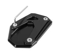 RTSMD Extension DE Support DE Moto pour Suzuki V-Strom 1050 DE 800 V Strom 1050XT 2023, Plaque DE Support D'agrandissement DE Béquille Moto Side D'agrandissement Pied(Noir)