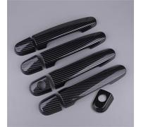 RTSMD Kit De Garnitures De Poignées De Porte Pour Toyota Pour Yaris Berline Et Hatchback (2007-2011) - Protection Avant Et Arrière Latérale Porte Poignées Couvre