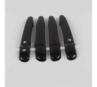 RTSMD Pièces De Rechange Pour Poignées De Porte Extérieures Pour Mazda 2, 3 Et 6 (2007-2018) : Enjoliveur Et Cache Latérale Porte Poignées Couvre(Noir 2,2 boutons)