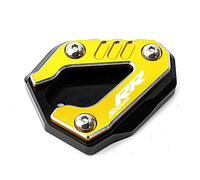 RTSMD Support De Béquille Latérale pour BMW S1000RR 2019-2025, S1000R 2021-2025, M1000RR, Base Antidérapante Moto Side D'agrandissement Pied(Or 2)