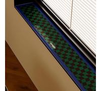 RTTZBOZ Tapis de Rebord de Fenêtre en PU, Tapis pour Animaux de Compagnie avec Envers Antidérapant, Imperméable et Facile à Nettoyer, pour Chats(Green,10x200cm)