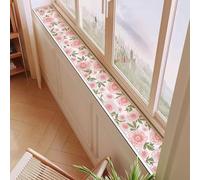RTTZBOZ Tapis de Rebord de Fenêtre en Terre de Diatomées, Tapis Absorbant et à Séchage Rapide pour Rebord de Fenêtre, Idéal pour la Maison, Les Restaurants(Pink,60x60cm)