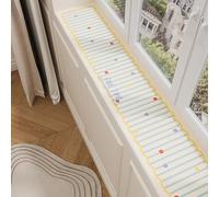 RTTZBOZ Tapis de Rebord de Fenêtre, Paillasson Interieur Étroit en PVC pour Rebord de Fenêtre, pour Les Plantes en Pot, avec Envers Antidérapant(Blue,60x60cm)