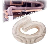 RTVGNSZSJL 50 60 80 102 125 200mm Tuyau Flexible Transparent Tuyau Aspiration PU Tuyau De Dépoussiérage Pour Systèmes D'aspiration, Antistatique, Ignifuge(1m/3.28ft,32m(1 1/4"))