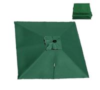 RTVGNSZSJL Toile de rechange pour parasol déporté carré 3x3 m 8 baleines Vert