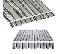 RTVGNSZSJL Tissu De Rechange pour Store 2m 4m 5m 6m Tissu De Remplacement pour Auvent Rétractable, Toile pour Store Banne Extérieur(13x11.5ft/400x350cm)