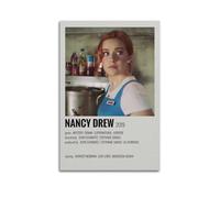 RTWEGRYRHKK Impression sur toile Nancy Drew de la série TV - Décoration murale décorative - Style rétro - Pour salon, chambre à coucher - 40 x 60 cm - Style rétro