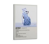 RTWEGRYRHKK Young Thug Jeffery - Impression sur toile décorative - Décoration murale vintage pour salon, chambre à coucher, 40 x 60 cm - Style cadre