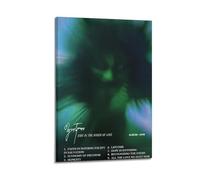 RTWEGRYRHKK Yves Tumor Album sur toile « Safe in the Hands of Love » - Impression sur toile décorative - Décoration murale vintage pour salon, chambre à coucher - 40 x 60 cm - Style cadre