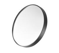 Rtxbvg 10X Miroir de Maquillage Miroir Grossissant avec Deux Ventouses Outils de Maquillage Miroir Rond Grand Miroir Grossissement Dix Fois Noir