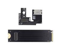 Rtxbvg Adaptateur hôte PCI-e 3.0 M.2 M-Key A Oculink SFF-8612 SFF-8611 pour carte graphique externe et SSD ThinkBook 14+