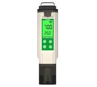 Rtxbvg Digital Testeur de qualité de l'eau hydroponique Thermomètre avec rétroéclairage LCD/EC/TDS pour aquariums spa